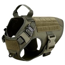 Pet Harness Luxury Dog Leash Set Chest Dog 1000D Nylon Camouflage Dog Harness