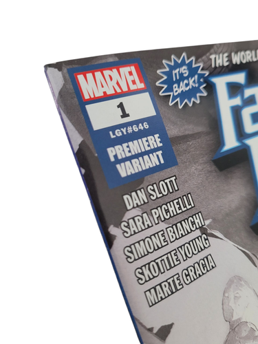Fantastic Four #1 Ribic Premiere Cover 1 Per Store Variant High Grade Raw Marvel - Picture 9 of 24