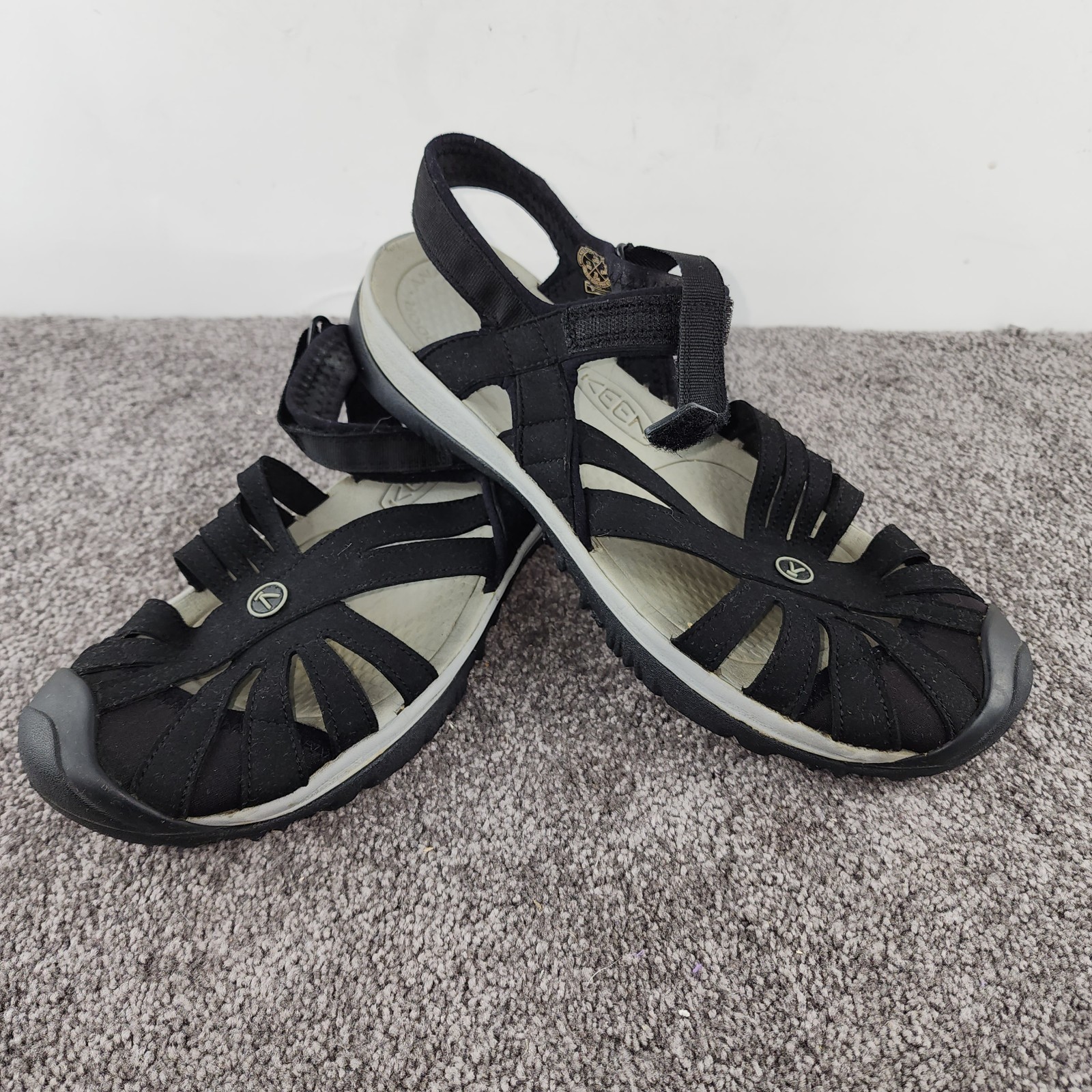 Keen Rose Sling Back Womens Black Casual Light Hiking Sandals