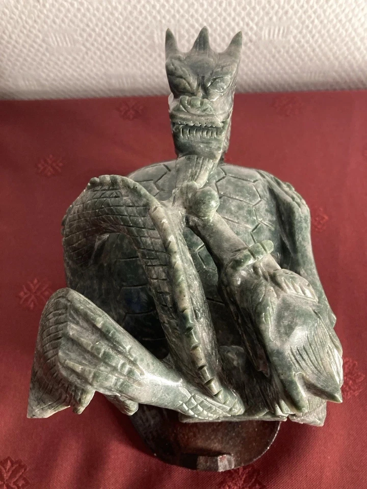 Statue Sculpture En Jade - Photo 1/4