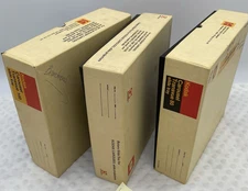 Vintage Kodak Carousel Transverse 80 Slide Trays, Set of 3 w/ Original boxes