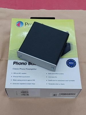Used Pro-Ject Phono Box SL Phono Amplifier Good Condition with Box