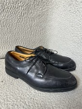 Allen Edmonds Walden Black Leather Moc Toe Dress Shoes Mens 11B Made In USA