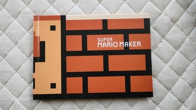 Super Mario Maker Hardback Book 2015 Nintendo Takashi Tezuka/ Shigeru Miyamoto 