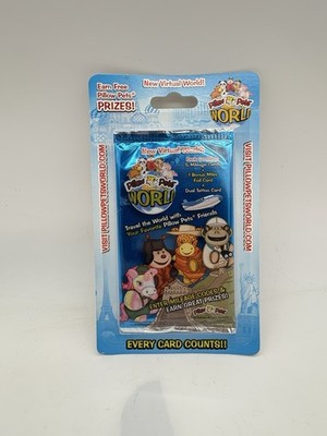 Pillow Pets World Blister Booster Pack *Very Rare* Brand New and Sealed