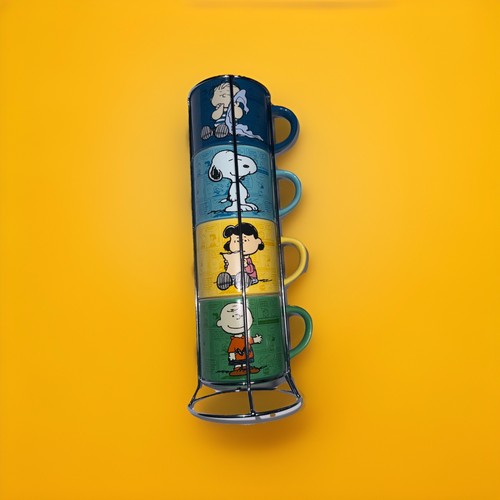 Silver Buffalo Peanuts Characters Stacking Mug - Thumbnail 2