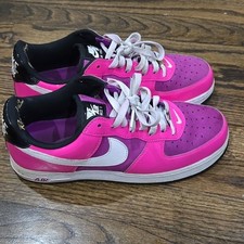 Nike Air Force 1 "World Tour Pack Las Vegas" rosa fucsia bianco taglia 9