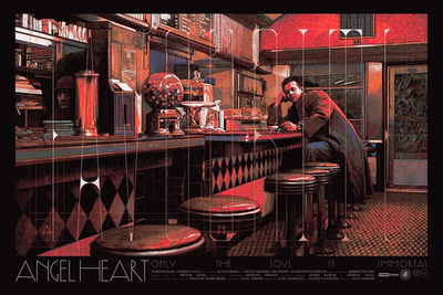 #ad #ad Angel Heart Screen Print Movie Poster Krzysztof Domaradzki 2017 # 200 $161.99