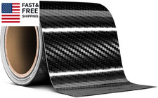 High Gloss Epoxy Black Carbon Fiber Vinyl Detailing Wrap Tape Diy Roll 4x 20ft High Gloss Epoxy Black Carbon Fiber Vinyl Detailing Wrap Tape Diy Roll 4x 20ft