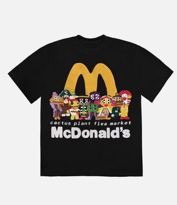 Cactus Plant Flohmarkt X Mcdonalds Shirt Herren XXL Tee 2022 CPFM Kurzarm