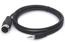Midi Cable, 3.5mm Trs Stereo Male to 5 Pin Din Plug Converter Audio Cord, 1.5m