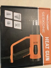 SEEKONE Heat Gun 1800W Heavy Duty Hot Air Gun Kit Hi/Lo Temp. HG886