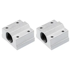 SCS8UU Linear Ball Bearing Slide Block Units , 8mm Bore Dia 2Pcs