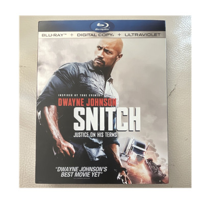 Snitch Blu-ray Movie 2013 Dwayne Johnson Ric Roman Waugh Action Thriller