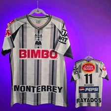 98/99 - Jersey Rayados del Monterrey - MOHAMED # 11 - LARGE (Run Small)
