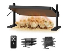 Chick Brooder Heater with Adjustable Temp 86 194    12H Timer  Height  Angle