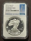 2019-W $1 SILVER AMERICAN EAGLE NGC PF70 First Day of Issue : 08035