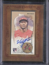 2023 Topps Allen & Ginter #MA-WB Will Benson Framed Mini Autographs