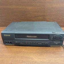Emerson EWV401B VCR DA-4HEAD Digital Tracking/Quick Play No Remote Does Not Play