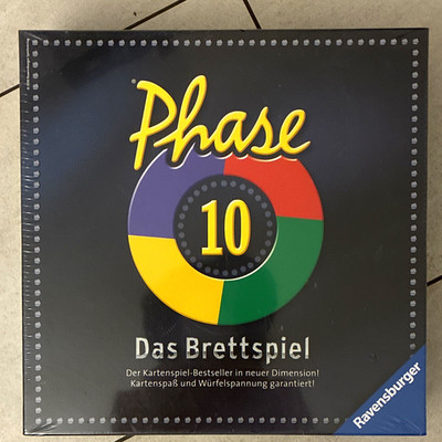 Ravensburger Phase 10 Das Brettspiel eigenständiges Spiel ab 2 Spieler (2004)