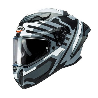 Caberg Drift Evo II Motorradhelm Horizon Matt Grau, Schwarz Weiß