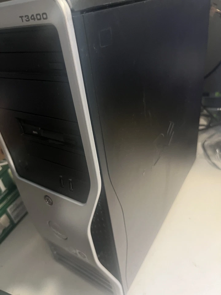 PC Dell Precision T3400 Intel Core 2 Duo E7300 2,66 GHz sin unidad 1 GB RAM DVD Foto 3 de 4