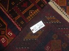 Authentic Vintage Turkish Rug,Geometric Adana Turkish Rug 3.8x6.8 Ft — photo 2