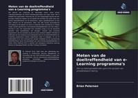 Brian Petersen | Meten Van De Doeltreffendheid Van E-Learning Programma's | Buch