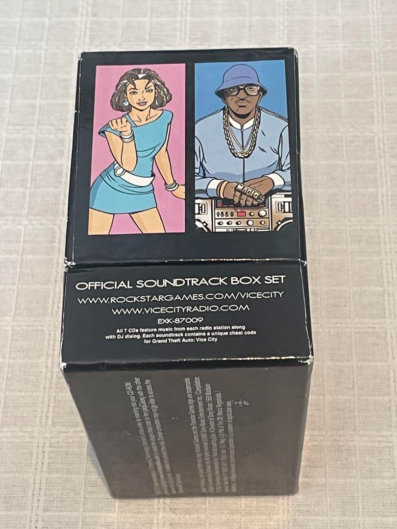 【未開封】グランドセフトオート バイスシティ　サントラCD　BOX 未開封】グランドセフトオート バイスシティ サントラCD BOX