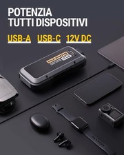 Grigio Spazio Avviatore di Emergenza Intelligente 2000A 74wh Booster - Miniatura 5