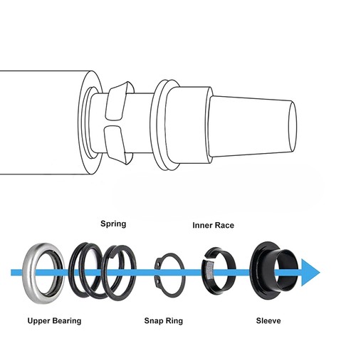 1 Set Steering Column Upper Bearing Kits For Ford F-450 Super Duty 1992-2007 - Picture 12 of 14