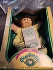 Vintage 1985 Coleco Cabbage Patch Kids Doll Isabel Leona Oct 1st w/ Orig Box