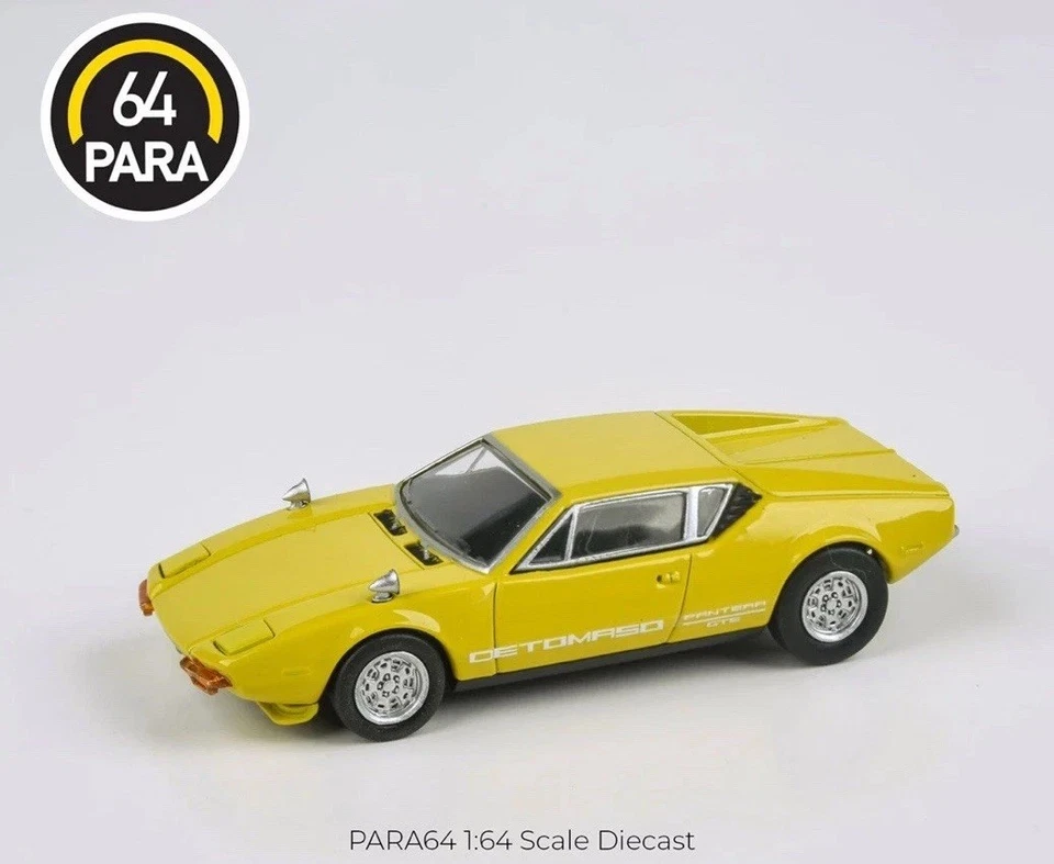PARA64 1972 De Tomaso Pantera - Amarillo - Escala 1:64 Foto 2 de 4