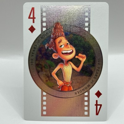 bicycle disney limited edition 100 year anniversary playing cards Luca 100th Holo Foil quality card material and air Bicycle Disney Limited Edition 100