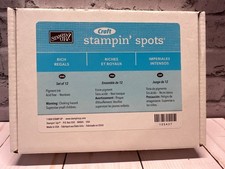 Stampin Up Set of 12 CRAFT Rich Regals STAMPIN SPOTS Ink Pads  RETIRED