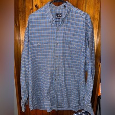 Roper men's plaid western button down shirt size XL