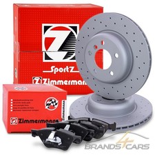 ZIMMERMANN SPORT-BREMSSCHEIBEN + BELÄGE VORNE FÜR BMW 5-ER F10 F11