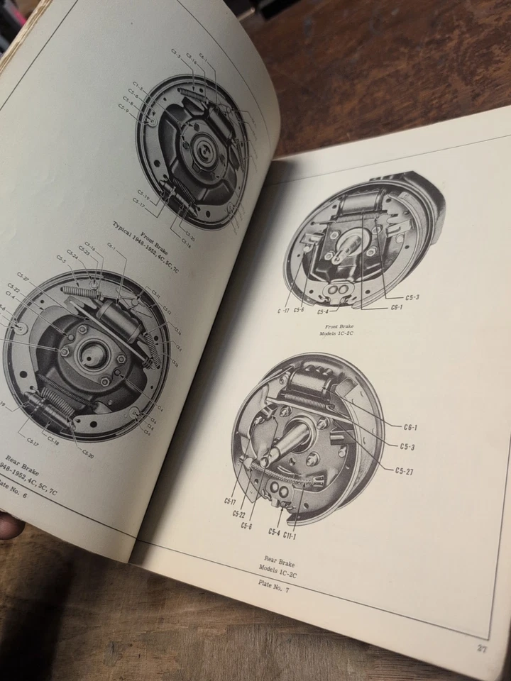 1948-1953 Hudson Master Parts Catalog Book - Image 2 of 4