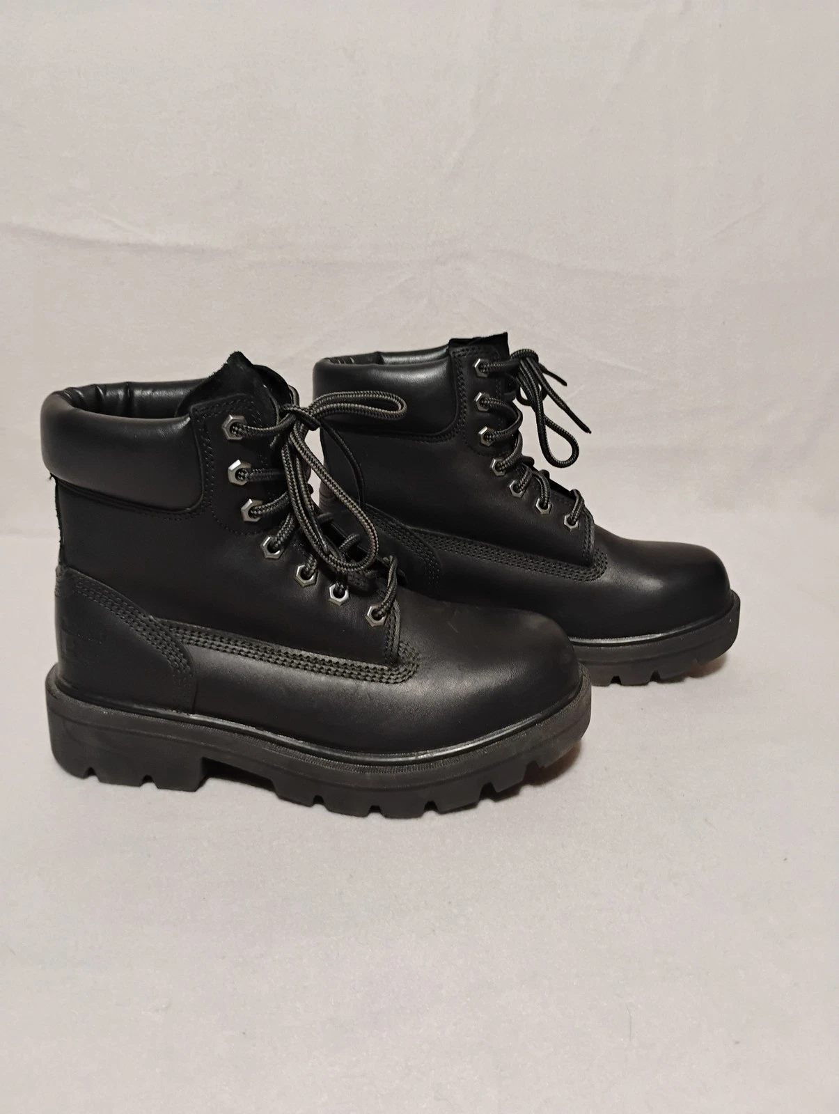 Timberland PRO Boots Mens Size 4 Black Work Boots Steel Toe Anti-Fatigue Durable