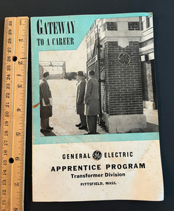 1950s GE Gateway to a Career General Electric Apprentice Booklet Pittsfield Mass