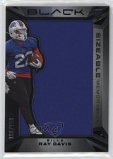 2024 Panini Black Sizeable Rookie Memorabilia 100/150 Ray Davis #SR-RDS 1k7d