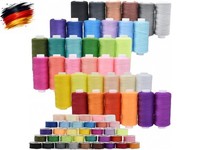 72-Teiliges Spulen-NäHgarn-Set, 36 Farben, 400 Meter Pro Polyesterfaden, Spulen