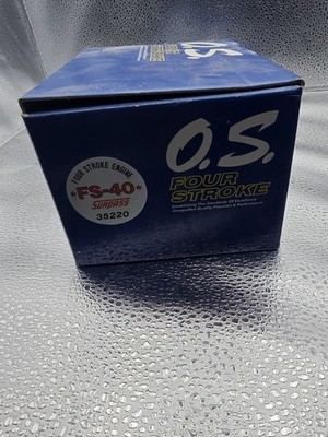 Vintage OS FS Series FS40 Surpass 4-stroke  Engine with Muffler-Brand New!