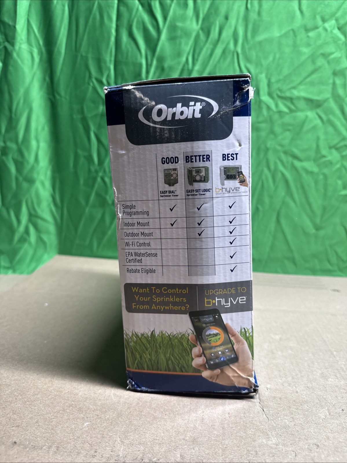 ORBIT 57894 4-STATION EASY-SET LOGIC INDOOR/OUTDOOR IRRIGATION CONTROLLER