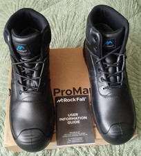 Rockfall ProMan PM4008 Baltimore Waterproof Safety Boot Black UK 14