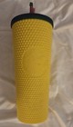 Starbucks Hawaii Pineapple Yellow Studded Tumbler 24 Oz  Textured Cold Cup — photo 1