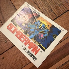 Bomberman NES Nintendo Operation Manual Only Authentic