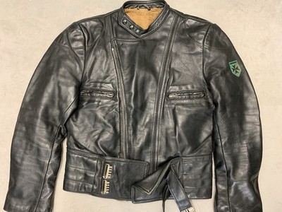HARRO Motorrad Lederjacke Mit Fell Vintage  Gr. 48  Guter Zustand
