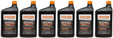 Driven DT40 5W-40 Synthetic Street Performance Engine Oil 1 qt Set of 6 02406