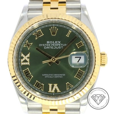 Rolex Datejust 36mm 126233 Fullset Stahl Gelb Gold Automatik Uhr Jubilee xxyy